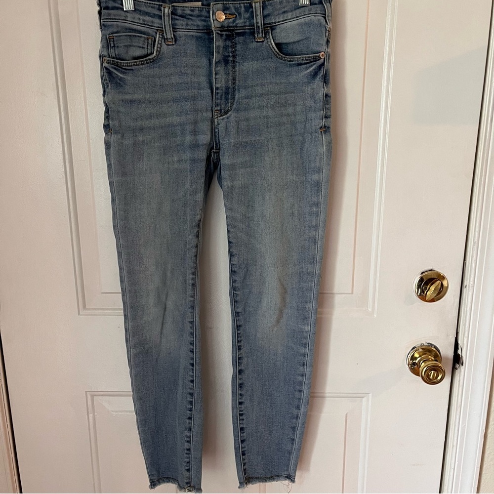 Pilcro Light Blue Ankle Jeans